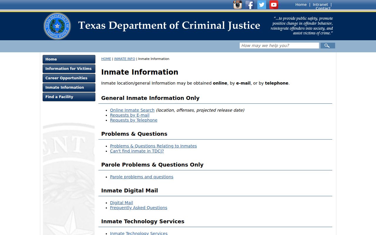 Kinney County arrest record route to TDCJ custody